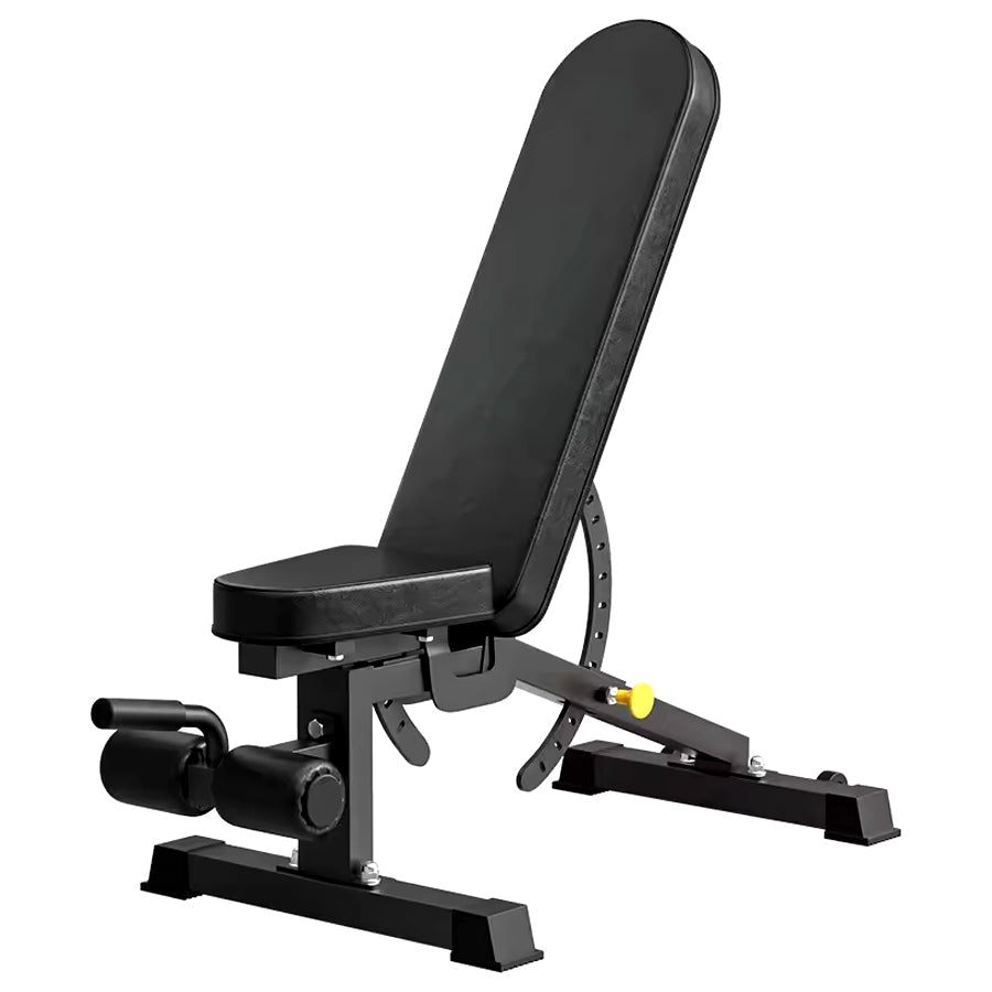 Essential Commercial Adjustable Weight Bench – 9 Position Incline & Decline Workout Bench | 450kg Capacity Heavy-Duty Foldable Steel Frame for Home & Gym