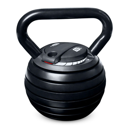 Professional Adjustable Kettlebell  - 7-in-1 Weight Training System with Quick-Lock Mechanism - Heavy-Duty Construction - Comfortable Grip Design - Space-Saving Home Gym Essential