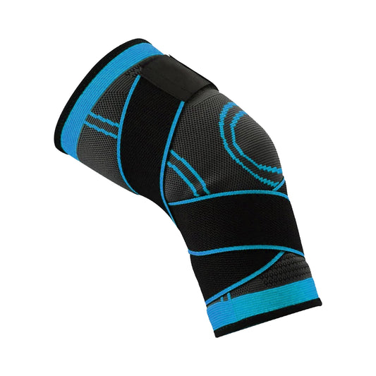 Premium Adjustable Knee Support with Strap for Men & Women - Medical Grade Compression Sleeve for Arthritis, ACL, Meniscus Tear, Joint Pain Relief - Breathable Knee Brace for Running, Weightlifting,