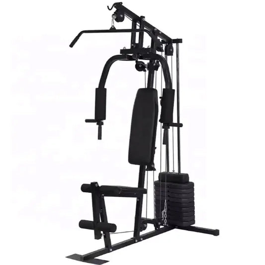Essential Multi Gym Machine with 45kg/66kg Weight Stack - Complete Home Workout System for Full Body Strength Training - Compact Fitness Station with Multiple Exercise Functions - Professional Grade