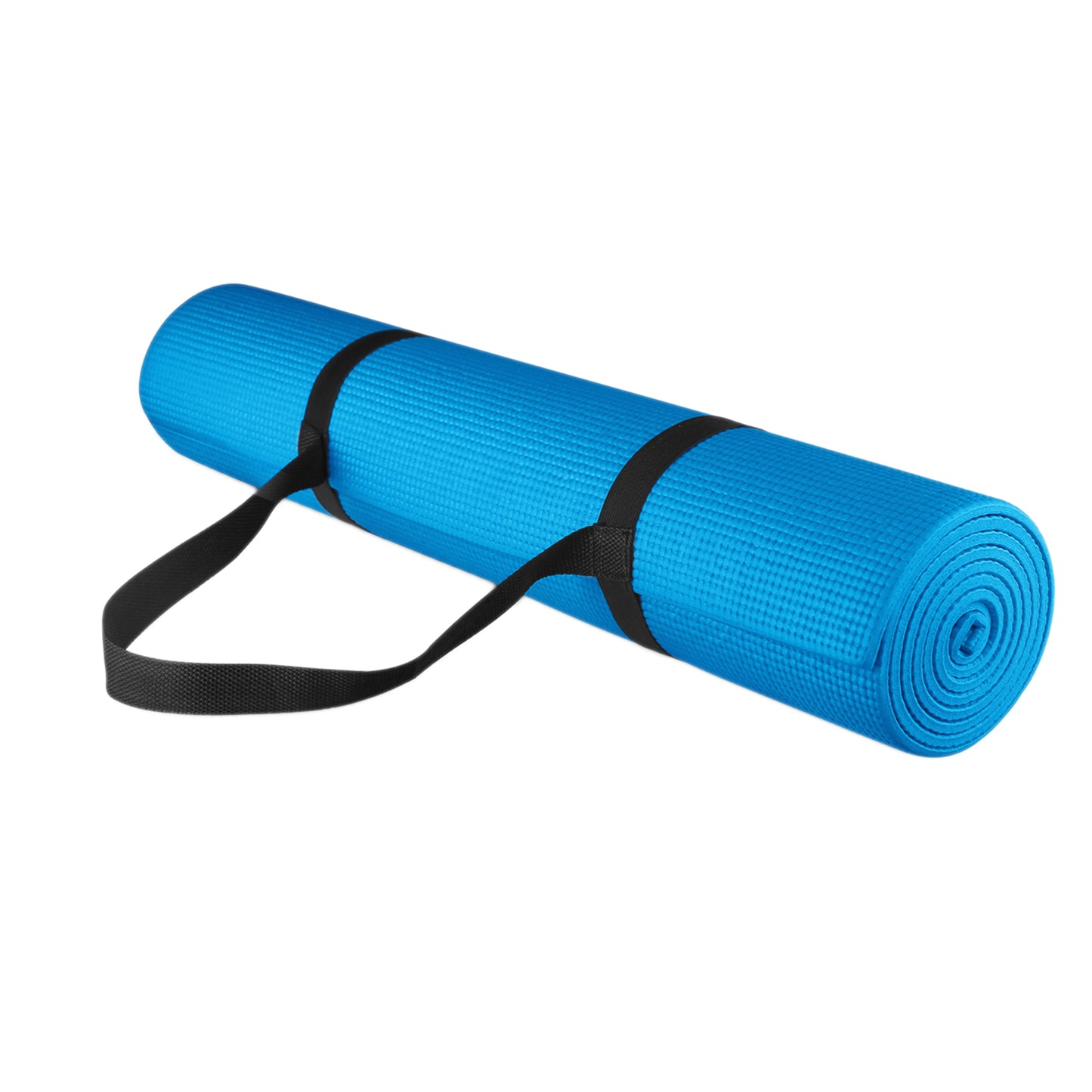 Premium 15mm Extra Thick Yoga Mat Non-Slip NBR Foam - Professional Exercise Mat for Yoga, Pilates & Home Fitness - Eco-Friendly Cushioned Workout Floor Mat with Carry Strap - Anti-Tear Design