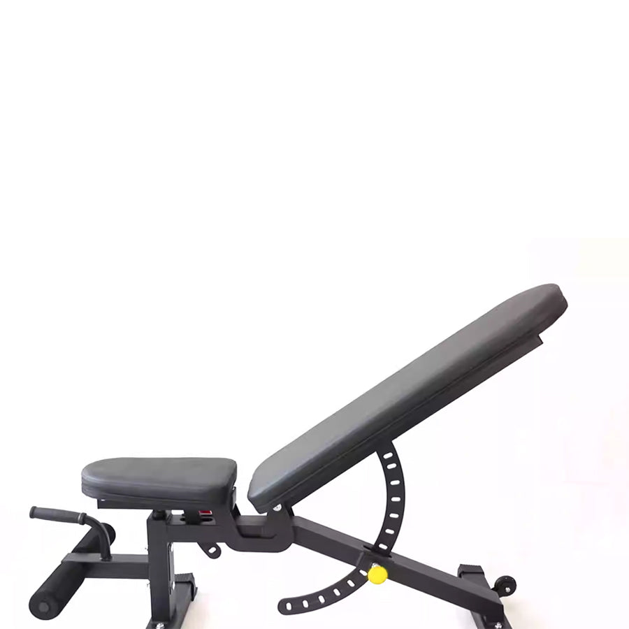 Essential Commercial Adjustable Weight Bench – 9 Position Incline & Decline Workout Bench | 450kg Capacity Heavy-Duty Foldable Steel Frame for Home & Gym
