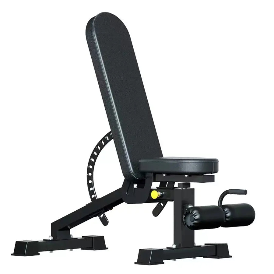 Essential Commercial Adjustable Weight Bench – 9 Position Incline & Decline Workout Bench | 450kg Capacity Heavy-Duty Foldable Steel Frame for Home & Gym