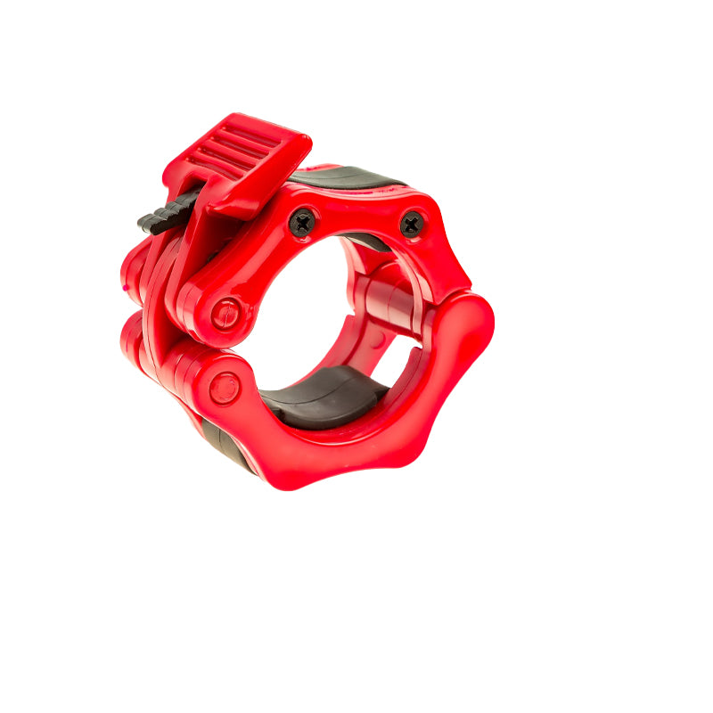 Professional Olympic Barbell Collars 2" – Heavy Duty Quick Release Weight Clamps for Secure Plate Locking – Premium ABS Construction Weightlifting Clips – No-Slip Design for CrossFit, Powerlifting and Strength Training.