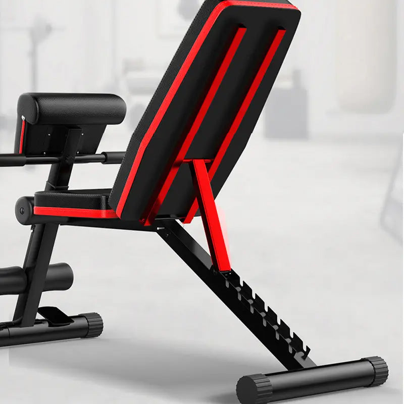 7-Position Adjustable Foldable Weight Bench - Heavy-Duty 320KG Capacity - Quick Folding Design with Automatic Locking - Ergonomic Comfort Padding - Multi-Angle Incline Decline Flat Positions for Home