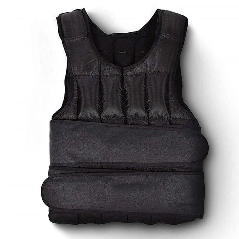 Adjustable Weighted Vest 10-20kg With Removable Weight Bags - Premium Resistance Training Vest For Running, HIIT, Strength Training - Full Body Workout Equipment For Men and Women - 38 Separate Weight