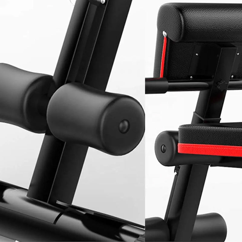 7-Position Adjustable Foldable Weight Bench - Heavy-Duty 320KG Capacity - Quick Folding Design with Automatic Locking - Ergonomic Comfort Padding - Multi-Angle Incline Decline Flat Positions for Home