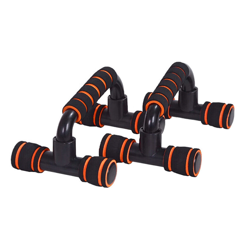 Pushup Bar Handles Set – Foam Grip Press Up Stands for Men & Women | Home Workout Bars for Chest, Arm & Core | Stable & Lightweight Exercise Equipment