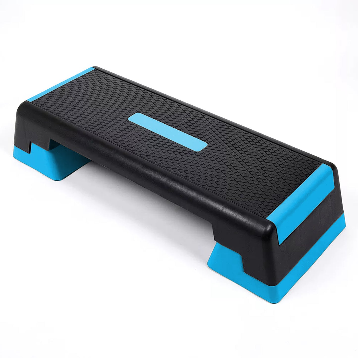 Adjustable Aerobic Stepper Platform - Home Gym Cardio Equipment with Multiple Heights - Premium Step Trainer for Fitness Training, Workout, Balance & Strength - Non-Slip Surface - Multiple Sizes & color