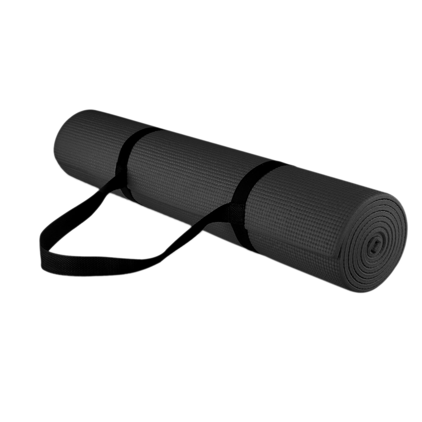 Premium 15mm Extra Thick Yoga Mat Non-Slip NBR Foam - Professional Exercise Mat for Yoga, Pilates & Home Fitness - Eco-Friendly Cushioned Workout Floor Mat with Carry Strap - Anti-Tear Design