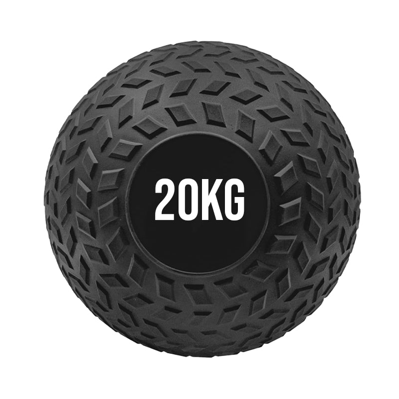Professional Treaded Slam Balls - Heavy Duty Non-Bounce Medicine Balls for High-Intensity Power Training - Textured Grip Weighted Exercise Balls for Core Strength and Conditioning - Multiple Weight