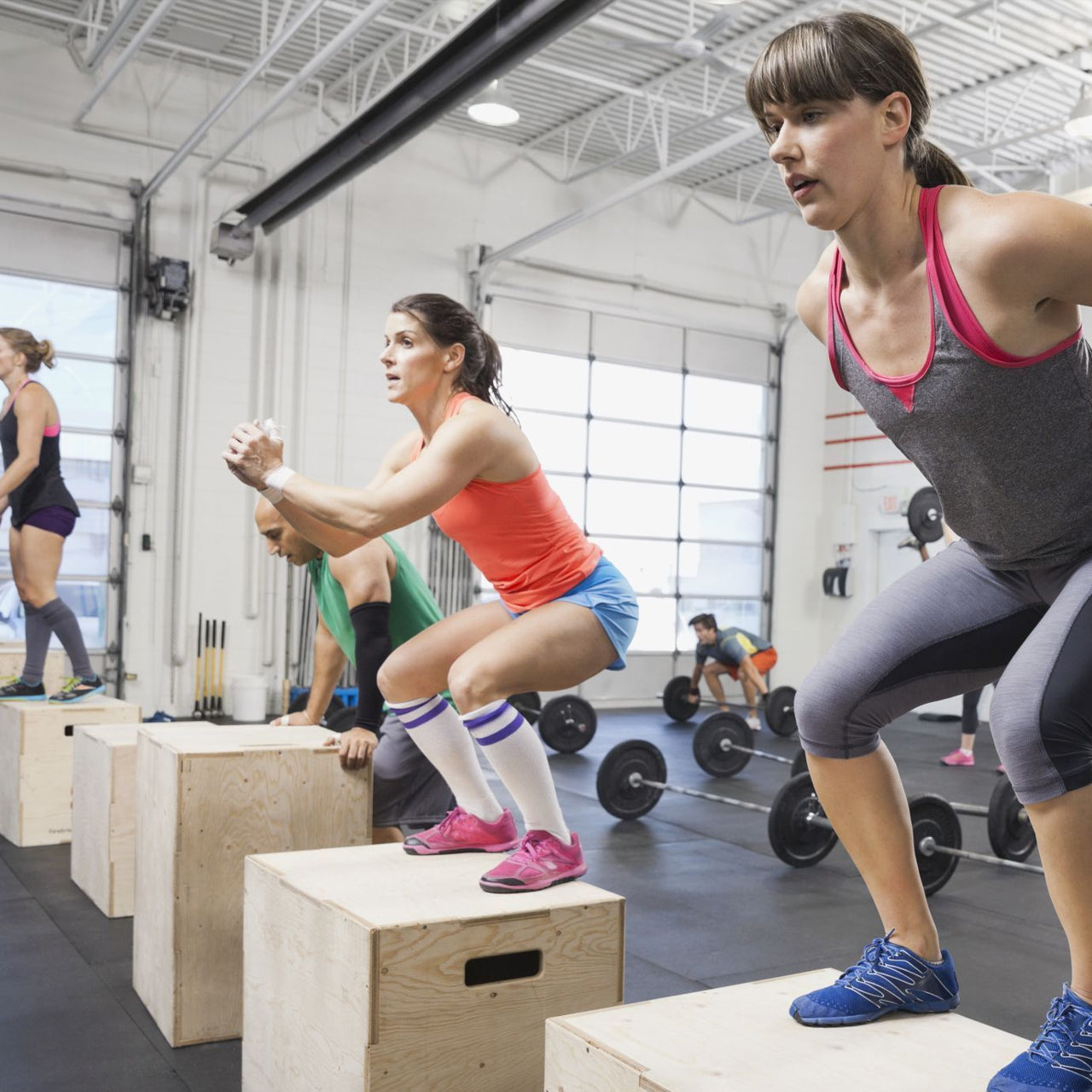 Professional 3-in-1 Wooden Plyometric Jump Box - Multi-Height Training Platform for Box Jumps, Step Ups and Strength Training - Versatile Fitness Equipment for Home and Commercial Gyms