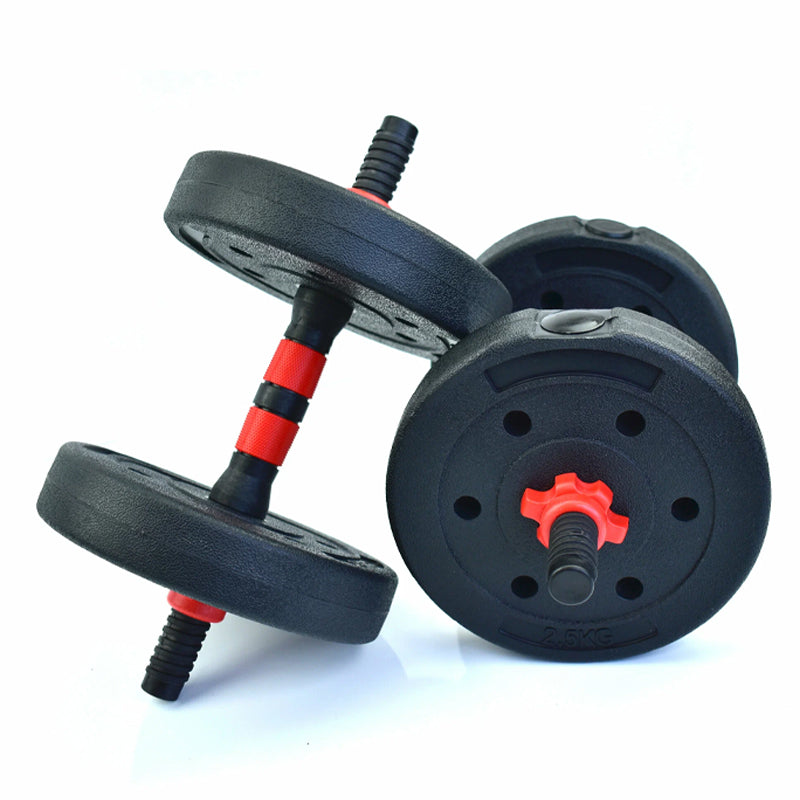 Adjustable Dumbbell & Barbell Set 20kg/25kg/30kg – 2-in-1 Free Weights with Connecting Rod, Ideal for Home Gym, Weight Lifting, Strength & Fitness Training