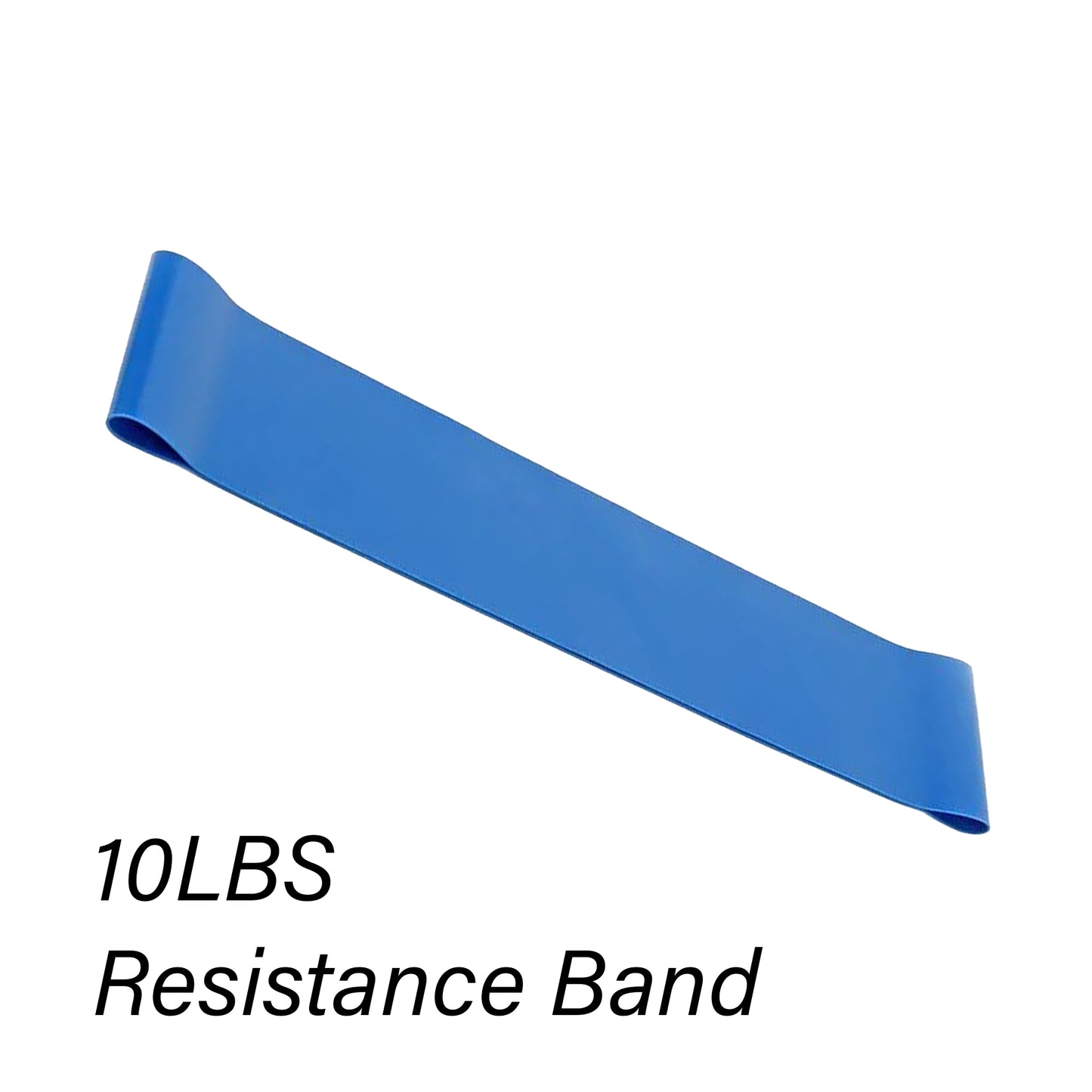 Premium Resistance Band Light Set - Complete 5 Level System for Strength Training, Stretching & Yoga - Natural Latex Loop Bands with Carrying Case - Portable Home Workout Equipment for All Fitness
