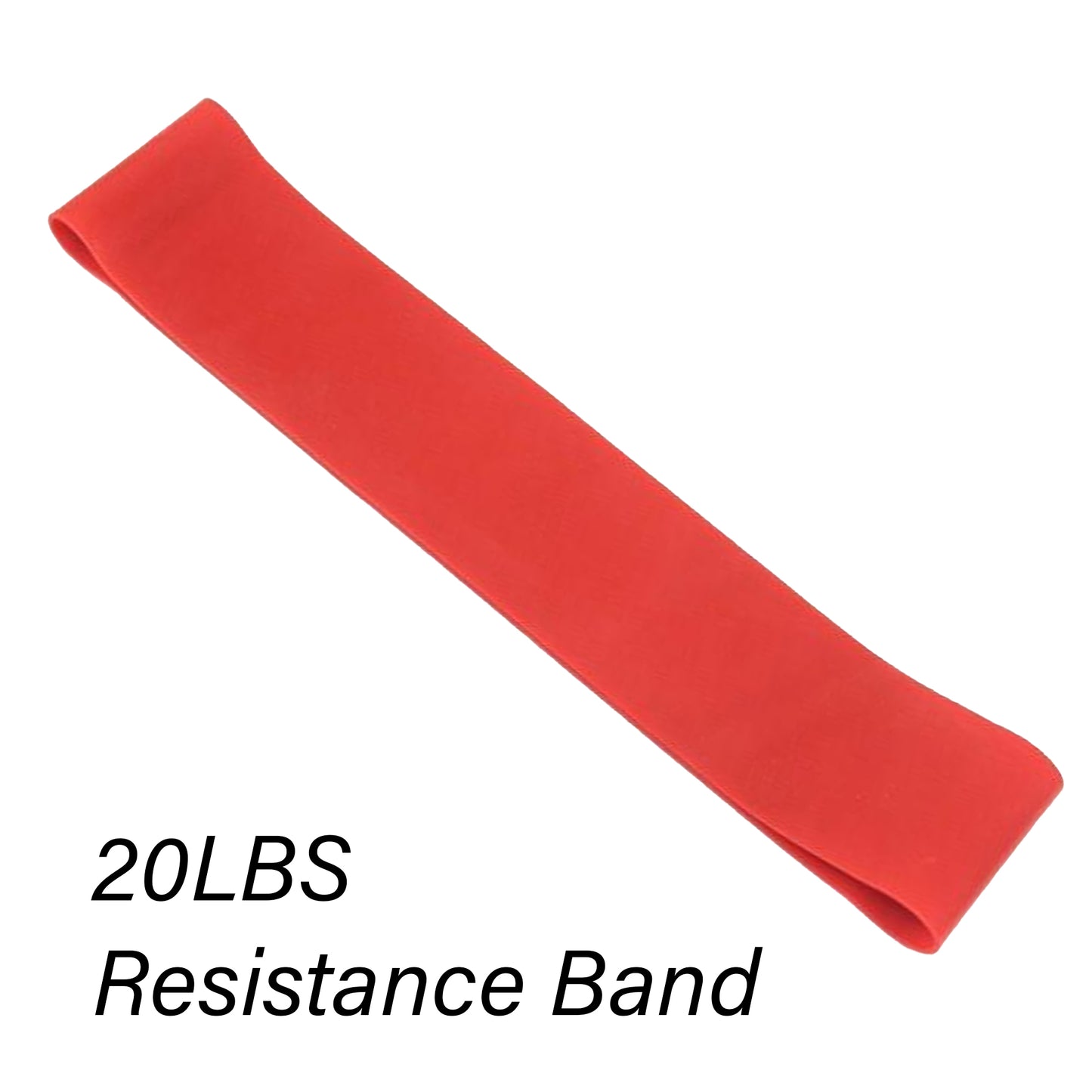 Premium Resistance Band Light Set - Complete 5 Level System for Strength Training, Stretching & Yoga - Natural Latex Loop Bands with Carrying Case - Portable Home Workout Equipment for All Fitness