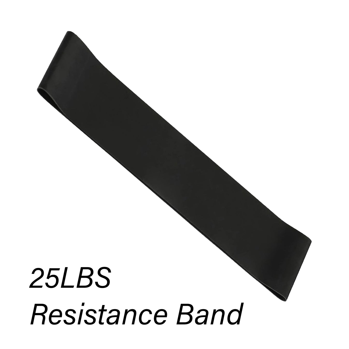 Premium Resistance Band Light Set - Complete 5 Level System for Strength Training, Stretching & Yoga - Natural Latex Loop Bands with Carrying Case - Portable Home Workout Equipment for All Fitness