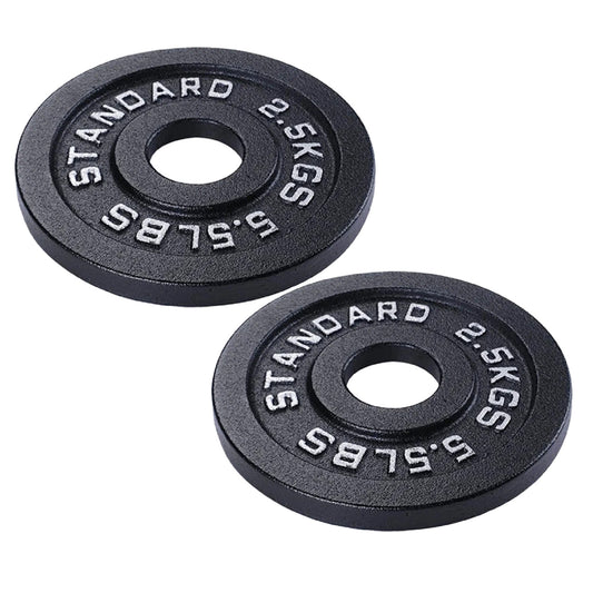 Professional Cast Iron Weight Plates - Comprehensive Range for Strength Training - Available in Pairs & Complete Sets - Barbell & Dumbbell Compatible - Durable, Long-lasting Gym Performance