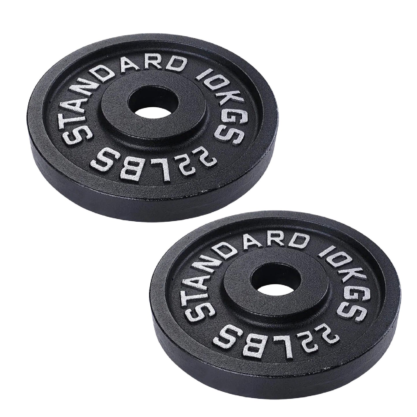 Professional Cast Iron Weight Plates - Comprehensive Range for Strength Training - Available in Singles, Pairs & Complete Sets - Barbell & Dumbbell Compatible - Durable, Long-lasting Gym Performance
