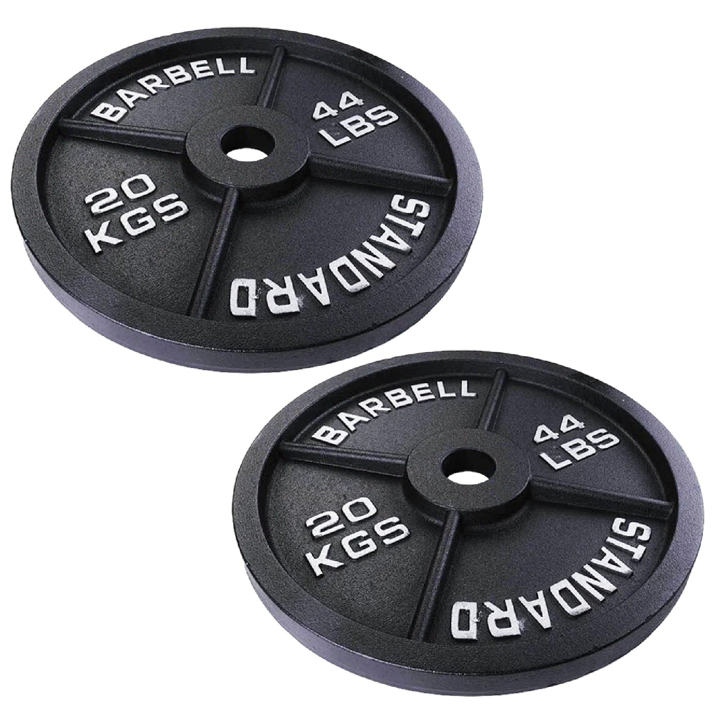 Professional Cast Iron Weight Plates - Comprehensive Range for Strength Training - Available in Singles, Pairs & Complete Sets - Barbell & Dumbbell Compatible - Durable, Long-lasting Gym Performance