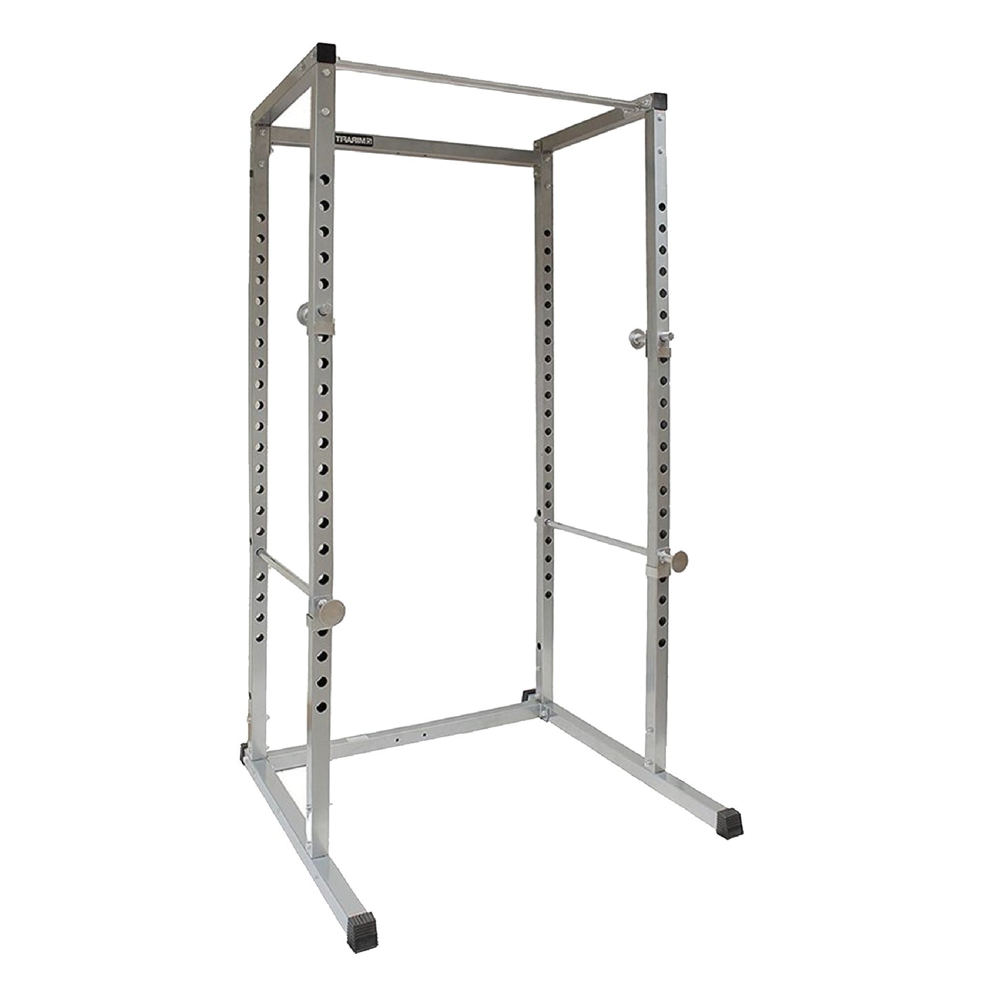 G100 Power Rack Heavy-Duty Adjustable Squat Cage - Professional Strength Training Station with Integrated Pull-Up Bar - Reinforced Steel Construction for Maximum Stability - Customizable Workout Setup