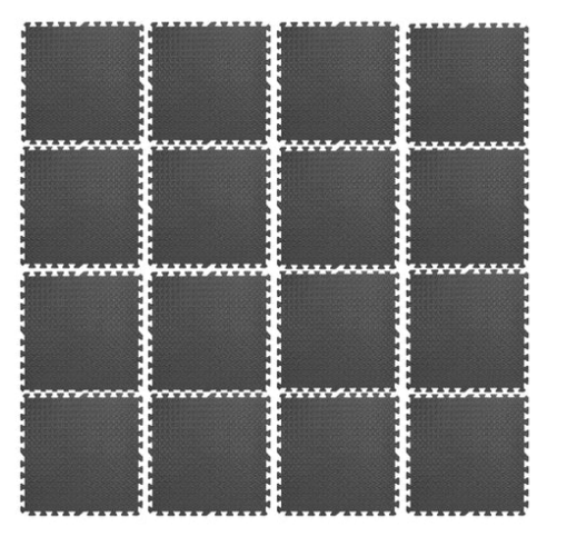 Premium 10mm EVA Foam Interlocking Puzzle Exercise Mats - Protective Home Gym Flooring - Non-Slip Rubber Surface Tiles for Workouts - Customisable High-Density Gym Floor Mats for Weightlifting