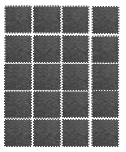 Premium 10mm EVA Foam Interlocking Puzzle Exercise Mats - Protective Home Gym Flooring - Non-Slip Rubber Surface Tiles for Workouts - Customisable High-Density Gym Floor Mats for Weightlifting