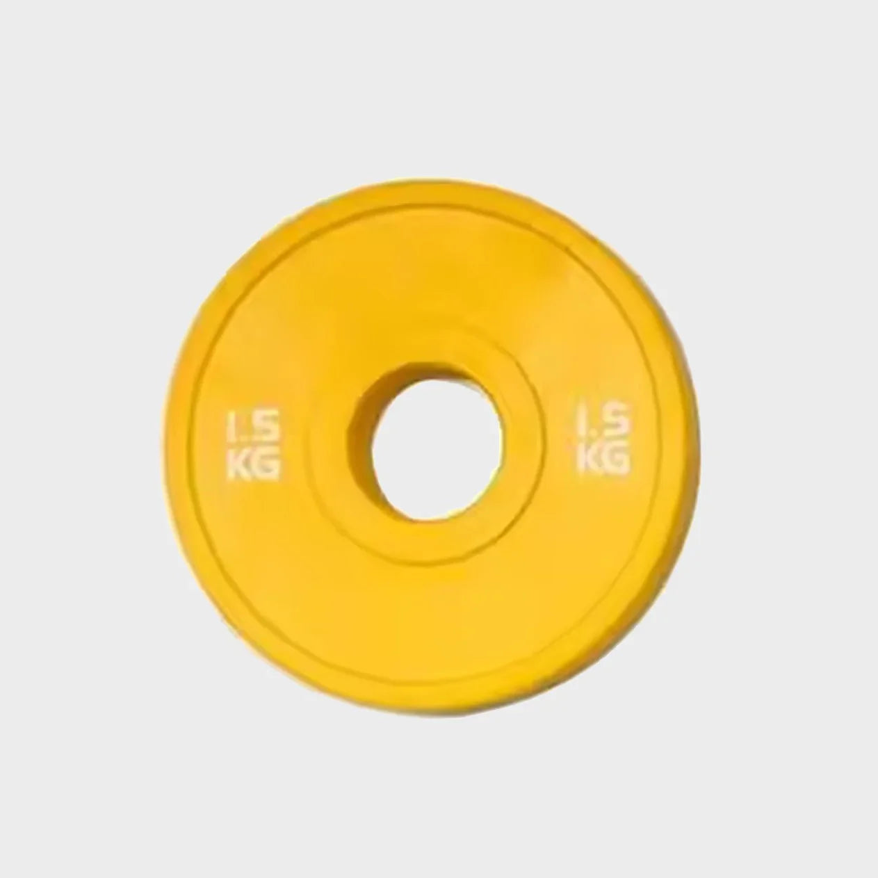 Color-Coded Fractional Weight Plates – 0.5-2.5kg Rubber Bumper Plates with Steel Insert for Olympic Cross Training & Strength Workouts