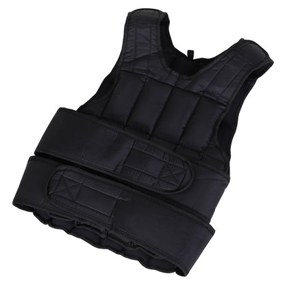 Adjustable Weighted Vest 10-20kg With Removable Weight Bags - Premium Resistance Training Vest For Running, HIIT, Strength Training - Full Body Workout Equipment For Men and Women - 38 Separate Weight