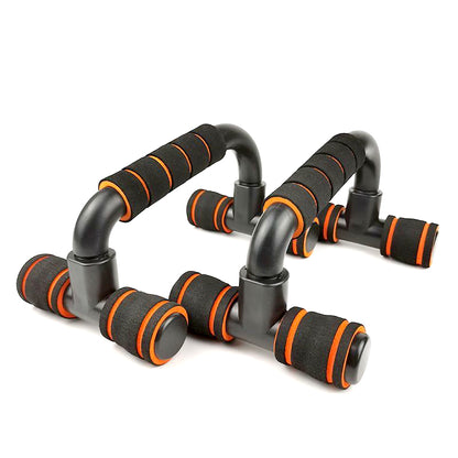 Pushup Bar Handles Set – Foam Grip Press Up Stands for Men & Women | Home Workout Bars for Chest, Arm & Core | Stable & Lightweight Exercise Equipment