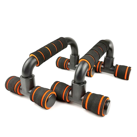 Pushup Bar Handles Set – Foam Grip Press Up Stands for Men & Women | Home Workout Bars for Chest, Arm & Core | Stable & Lightweight Exercise Equipment