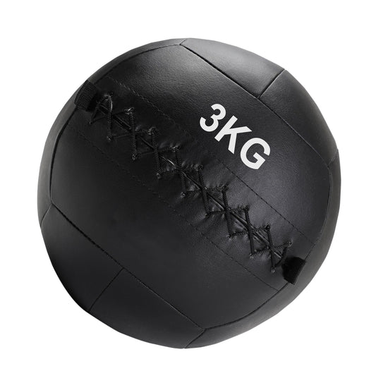 Professional Grade Wall Balls 3kg-12kg - High Performance Medicine Ball for CrossFit Workouts, Core Training & Full Body Conditioning - Durable Textured Vinyl Cover - No-Bounce Impact - Multiple