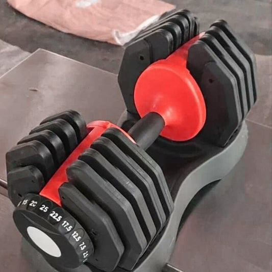 25kg Adjustable Dumbbell – 10-in-1 Weight Set with Safety Lock & Quick Dial | 2.5kg to 25kg Range | Space-Saving Strength Equipment for Home Gym Workouts