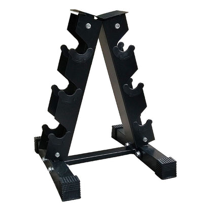 Heavy-Duty Dumbbell Storage Rack - Multi-Tier Options for 3, 4, 5 & 6 Pairs - Steel Weight Organizer Stand for Home Gym, Commercial Fitness Studios - Space-Saving Exercise Equipment Storage Solution