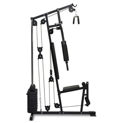 Essential Multi Gym Machine with 45kg/66kg Weight Stack - Complete Home Workout System for Full Body Strength Training - Compact Fitness Station with Multiple Exercise Functions - Professional Grade