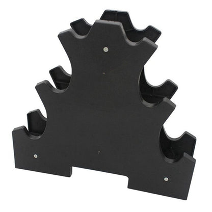 Premium 3 or 5-Tier Neoprene Dumbbell Tree Rack Stand - Heavy-Duty Home Gym Weight Storage Solution - Compact Space-Saving Design - Perfect for Neoprene & Vinyl Dumbbells - Sturdy Steel Construction