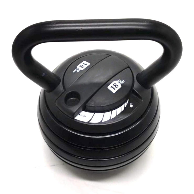 Professional Adjustable Kettlebell  - 7-in-1 Weight Training System with Quick-Lock Mechanism - Heavy-Duty Construction - Comfortable Grip Design - Space-Saving Home Gym Essential