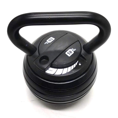 Professional Adjustable Kettlebell  - 7-in-1 Weight Training System with Quick-Lock Mechanism - Heavy-Duty Construction - Comfortable Grip Design - Space-Saving Home Gym Essential