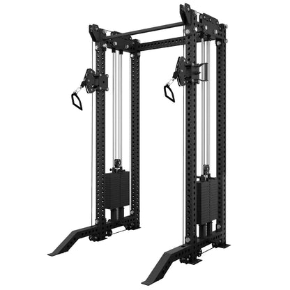 Complete Functional Fitness Rack with Pulldown, Cables & Chin-Up Bar
