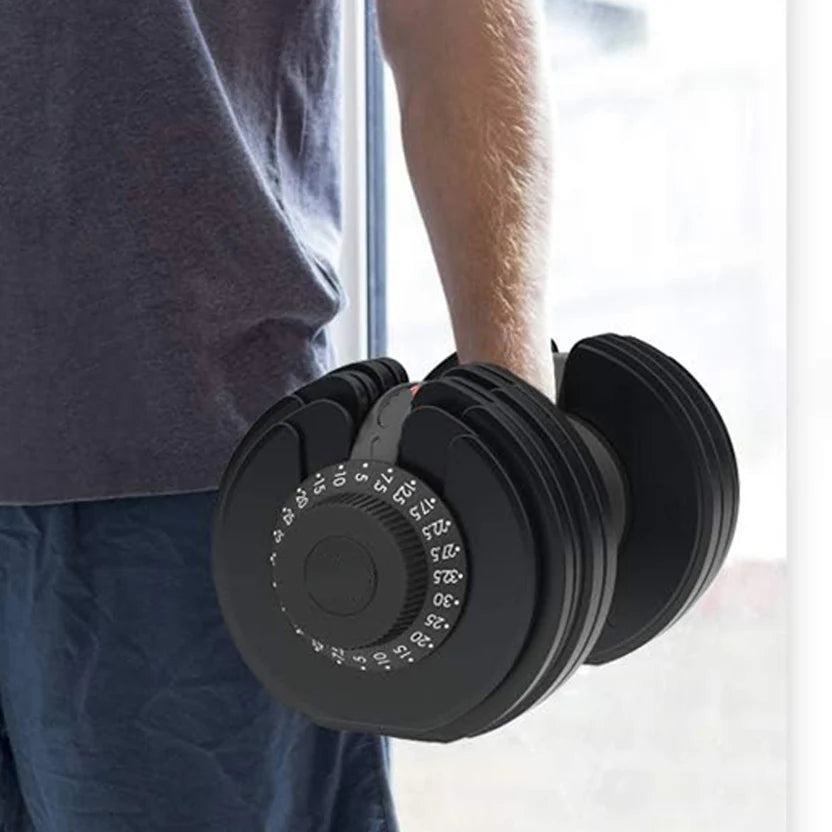 32.5kg Dumbbell on the background