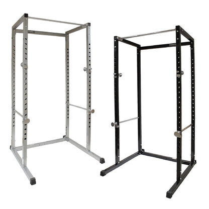 G100 Power Rack Heavy-Duty Adjustable Squat Cage - Professional Strength Training Station with Integrated Pull-Up Bar - Reinforced Steel Construction for Maximum Stability - Customizable Workout Setup