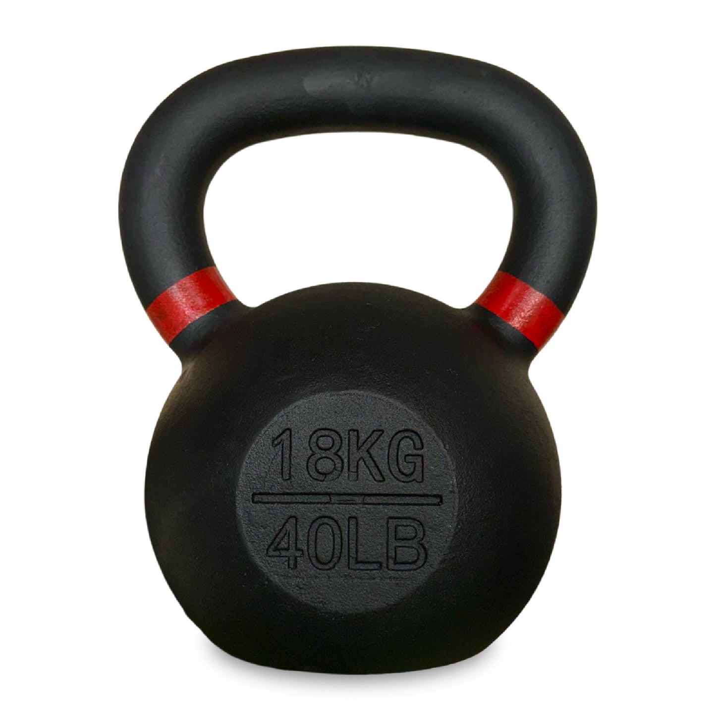 Cast Iron Kettlebells - Premium Solid Construction with Textured Wide Grip Handle - Multiple Weight Options for Strength Training, CrossFit, HIIT Workouts - Durable Home Gym Fitness Equipment for Full