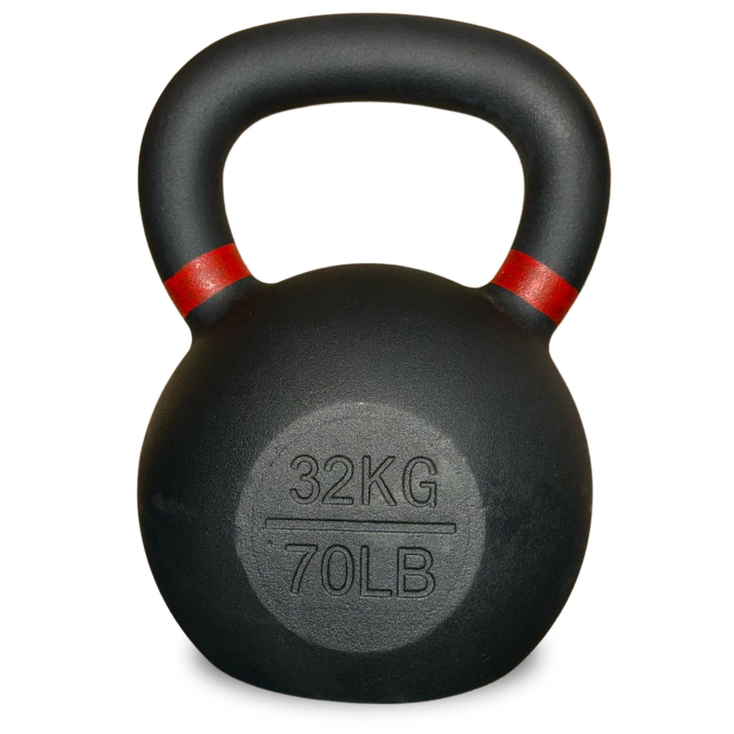 Cast Iron Kettlebells - Premium Solid Construction with Textured Wide Grip Handle - Multiple Weight Options for Strength Training, CrossFit, HIIT Workouts - Durable Home Gym Fitness Equipment for Full