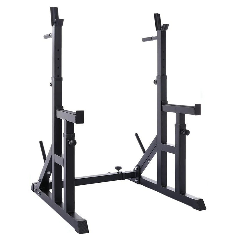 Heavy-Duty Adjustable Squat & Bench Rack – 400kg – Gym and Equipment