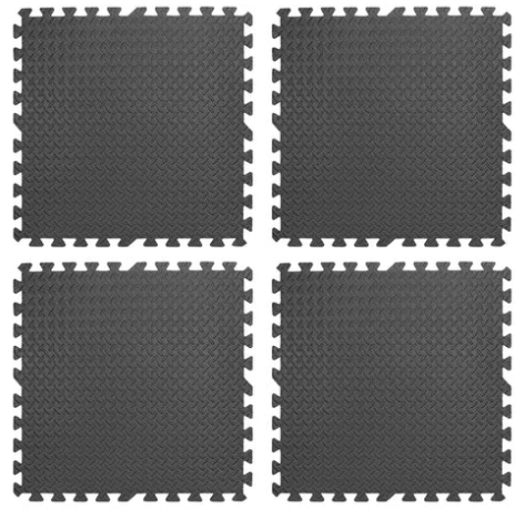 Premium 10mm EVA Foam Interlocking Puzzle Exercise Mats - Protective Home Gym Flooring - Non-Slip Rubber Surface Tiles for Workouts - Customisable High-Density Gym Floor Mats for Weightlifting