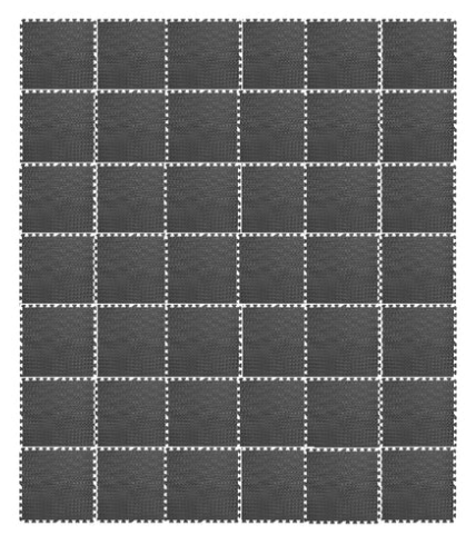 Gray checkered pattern on a white background