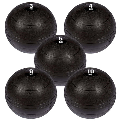 Heavy Duty Slam Balls - Professional Grade Rubber Medicine Ball for CrossFit, Strength Training, Core Workouts - Dead Weight Ball with Textured Grip Surface - Available in Multiple Weights 3KG to 25KG