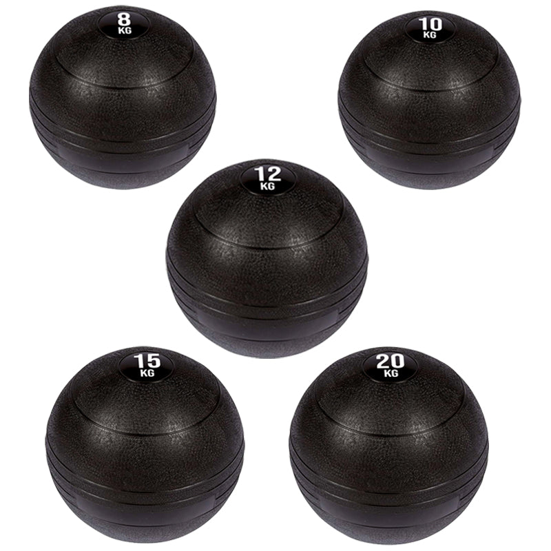 Heavy Duty Slam Balls - Professional Grade Rubber Medicine Ball for CrossFit, Strength Training, Core Workouts - Dead Weight Ball with Textured Grip Surface - Available in Multiple Weights 3KG to 25KG