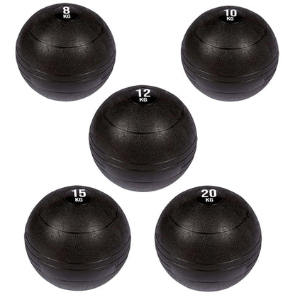 Heavy Duty Slam Balls - Professional Grade Rubber Medicine Ball for CrossFit, Strength Training, Core Workouts - Dead Weight Ball with Textured Grip Surface - Available in Multiple Weights 3KG to 25KG