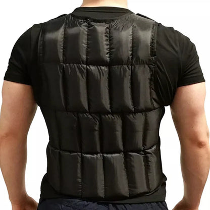 Weighted vest on a white background