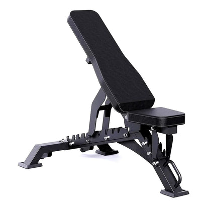 Commercial Adjustable Weight Bench – Heavy-Duty Workout Bench for Strength Training | Foldable, Easy Assembly Flat/Incline Bench for Home, Garage & Gym